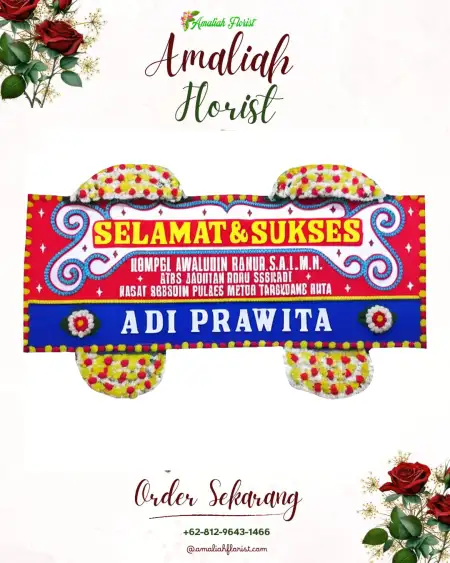 Papan Bunga Ucapan Selamat Belida Darat